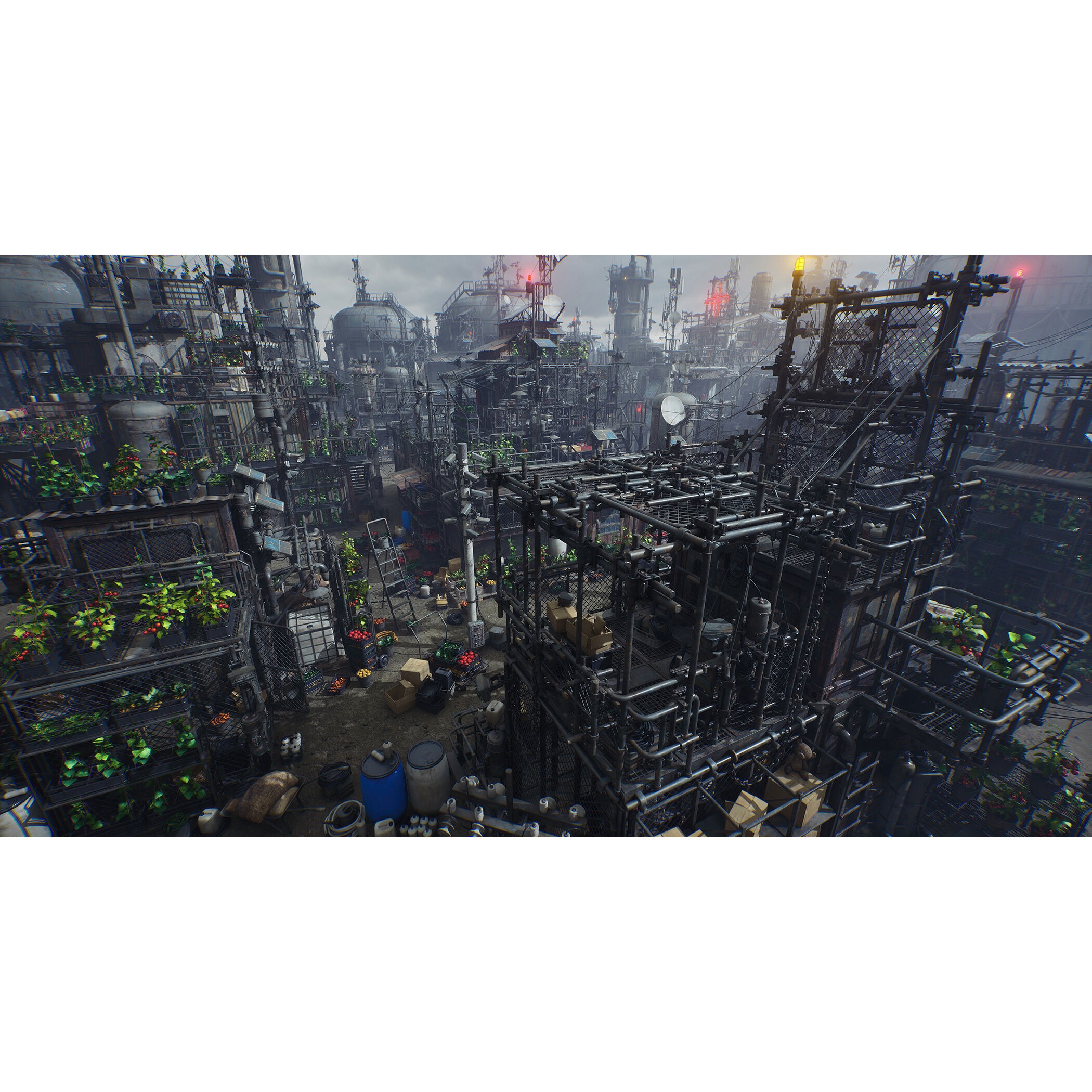 Post Apocalypse Survivor Environment Kitbash - Low-Poly 3D Model - View 9