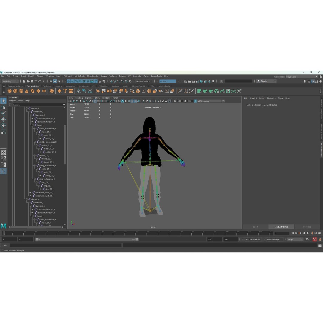 Rogue Azarain 3D Model – Low Poly Modular Character for Unity & Unreal - View 16