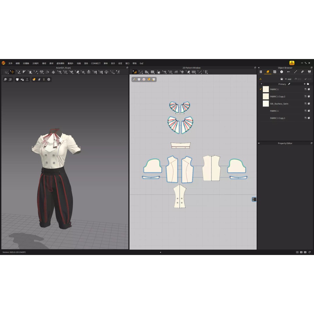 Chinese Girl 3D Model – High Poly Character with PBR Textures - View 28