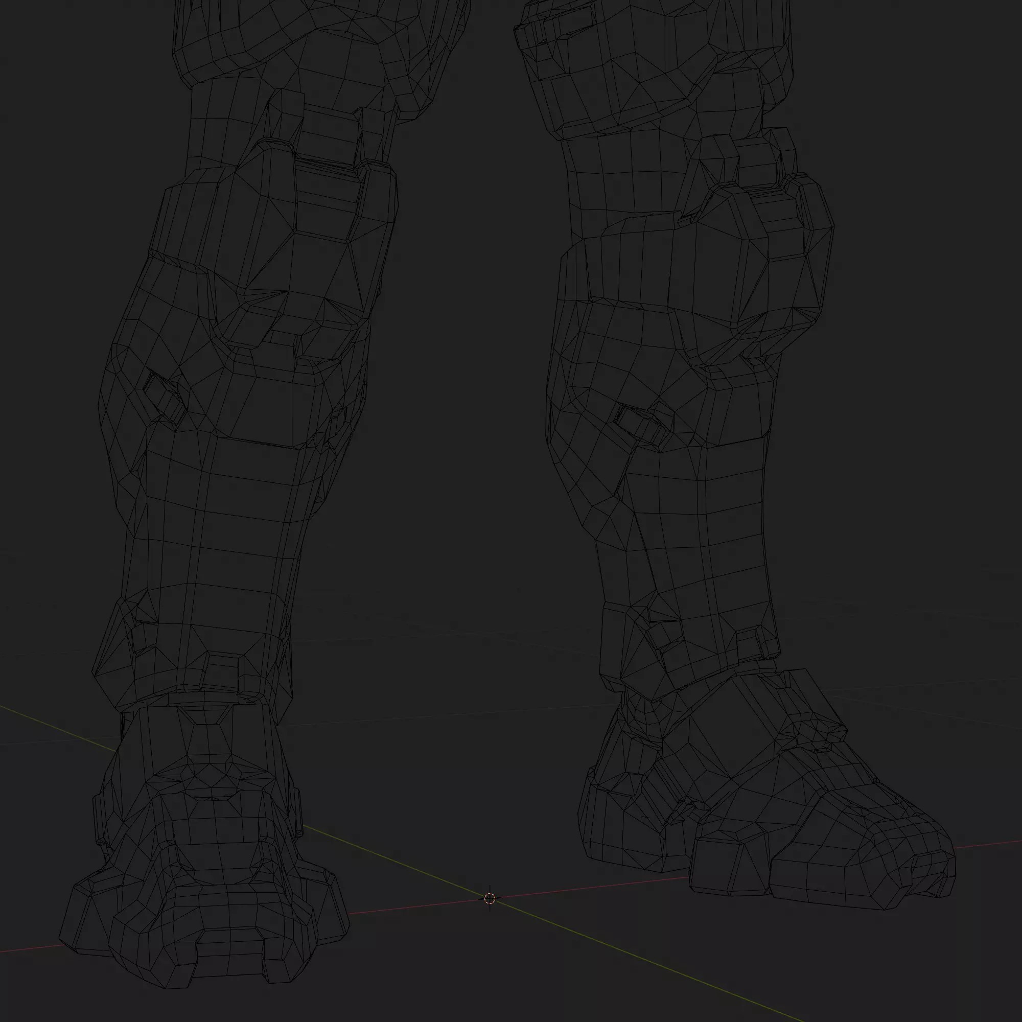 Master Chief - Low-Poly Game-Ready 3D Model