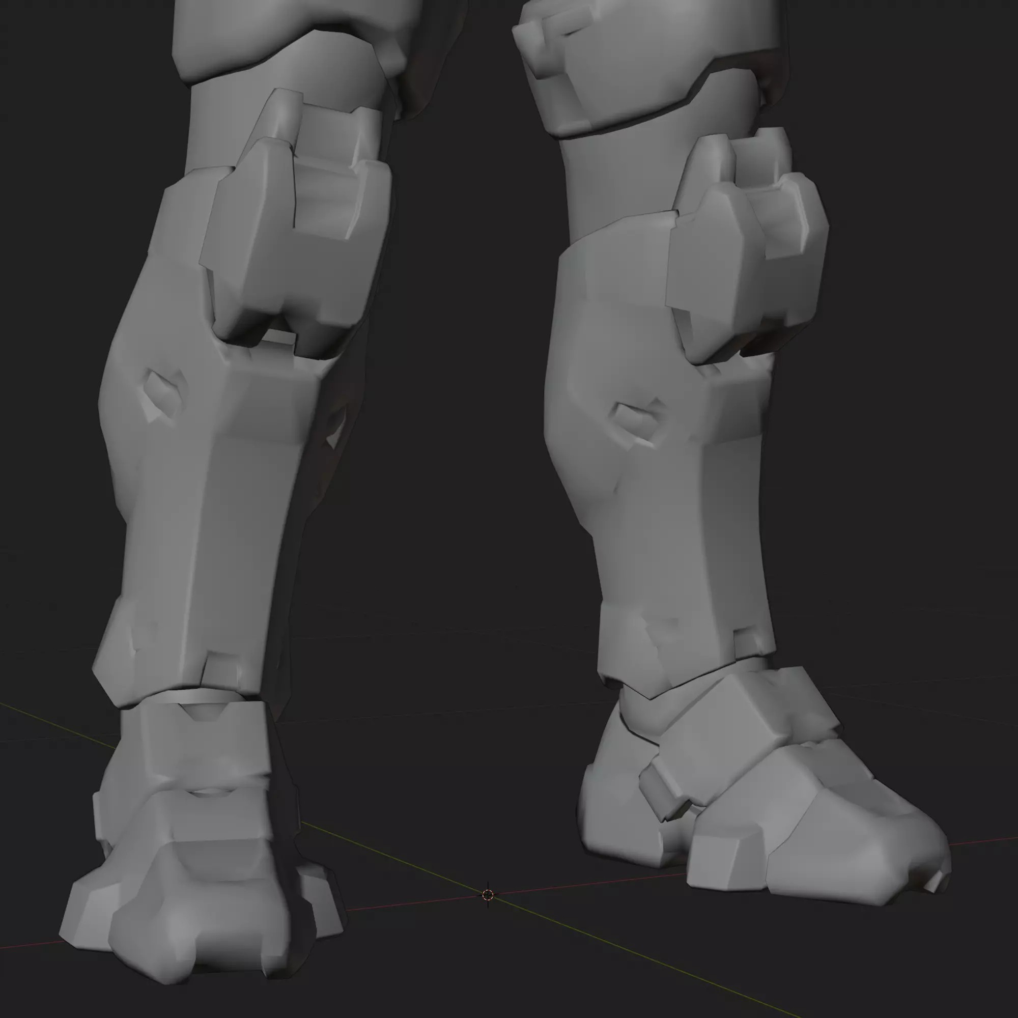 Master Chief - Low-Poly Game-Ready 3D Model - View 13