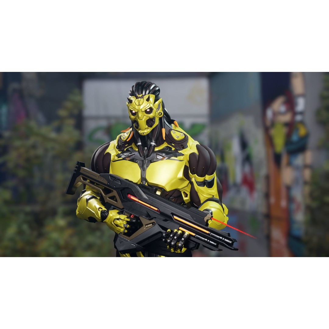 Robot Cyber Suit 3D Model – Low Poly Game-Ready Rigged Character, FBX - View 16