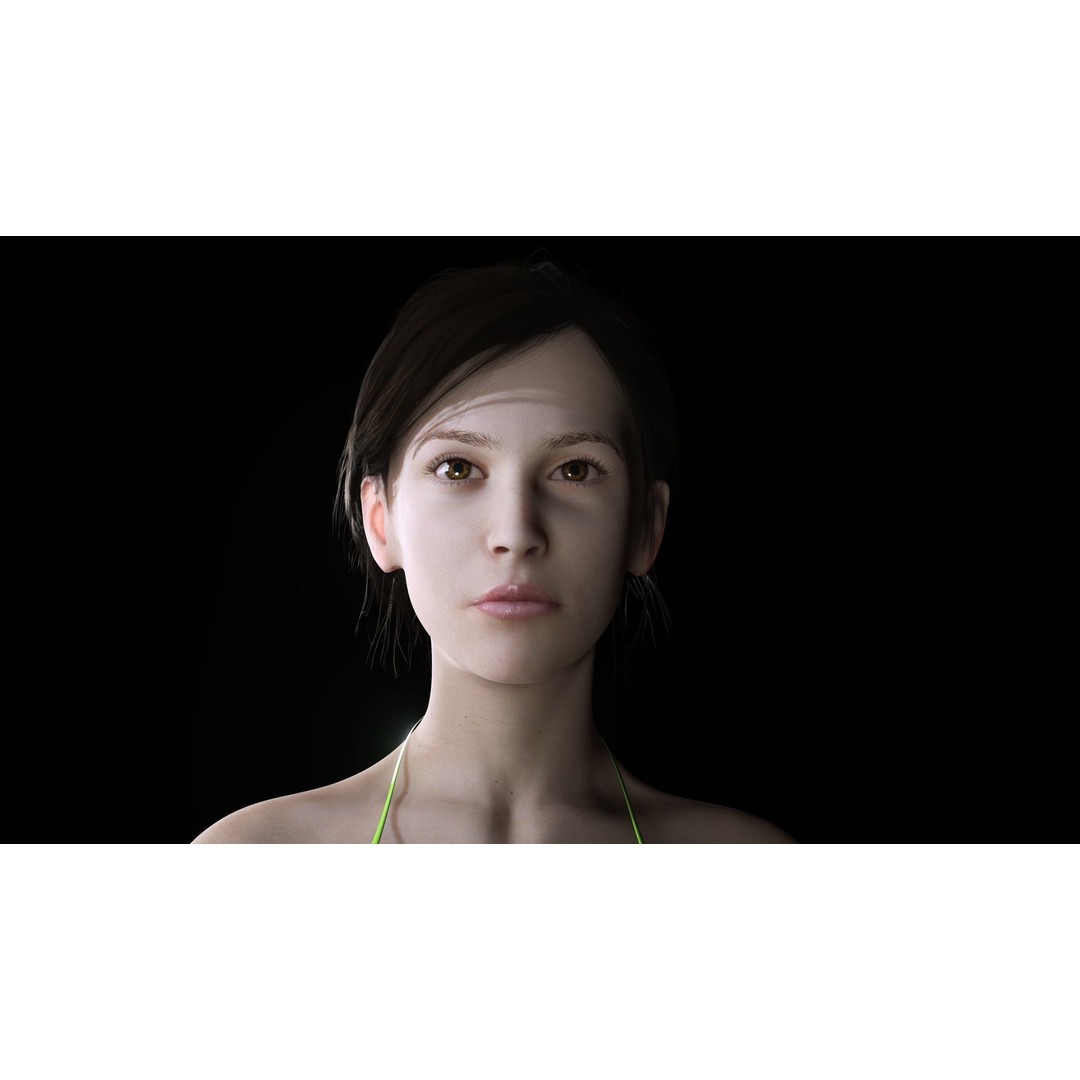 Realistic Female Police Officer 3D Model – Low Poly Rigged Character, FBX - View 13