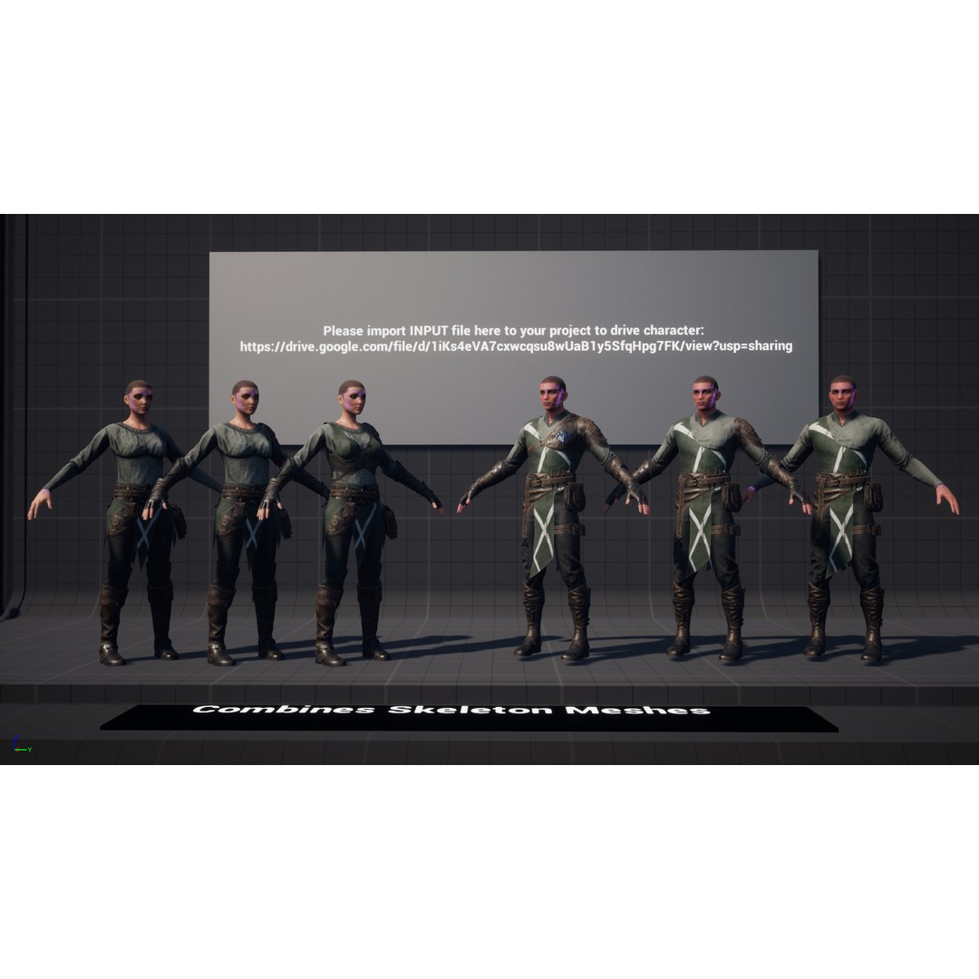 Archer 3D Model – Game Ready Character, Rigged for Unreal & Unity - View 13