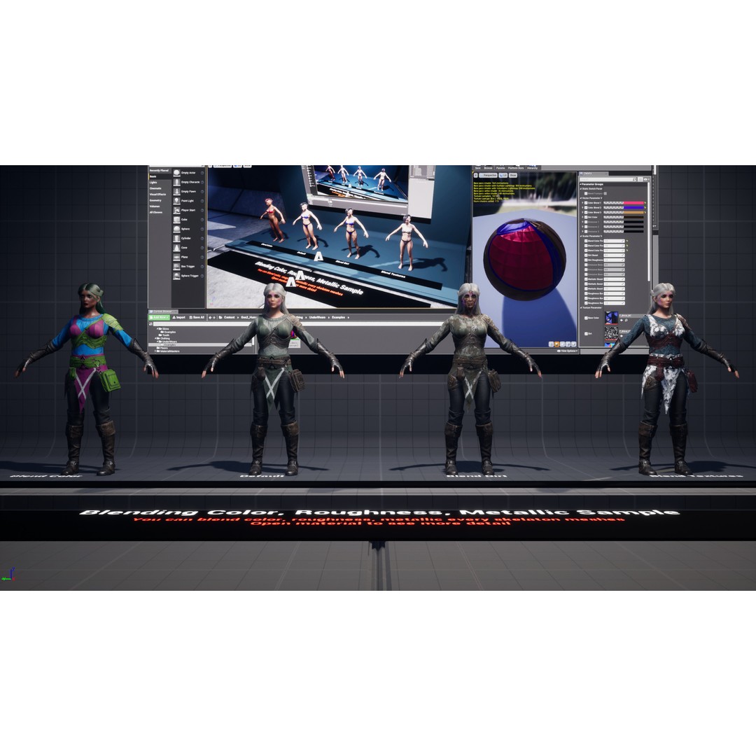 Archer 3D Model – Game Ready Character, Rigged for Unreal & Unity - View 19