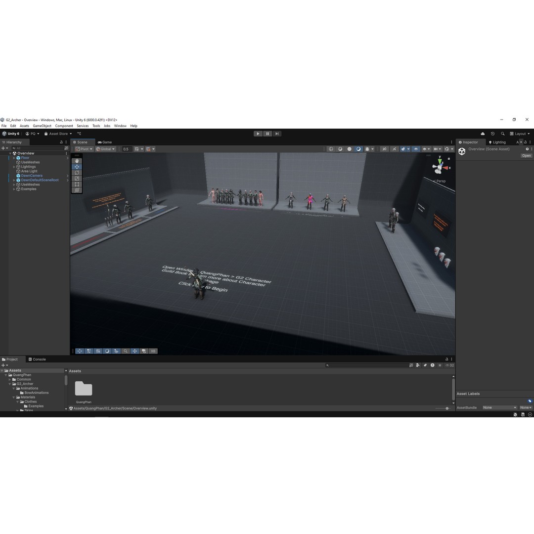 Archer 3D Model – Game Ready Character, Rigged for Unreal & Unity - View 23