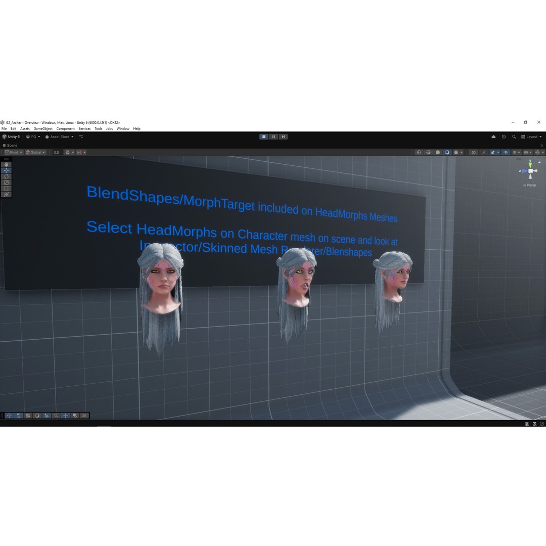 Archer 3D Model – Game Ready Character, Rigged for Unreal & Unity - View 26