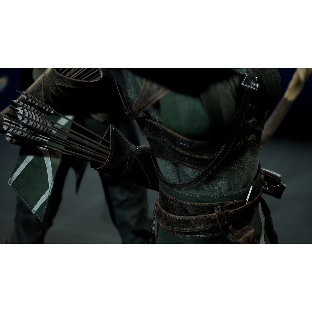 Archer 3D Model – Game Ready Character, Rigged for Unreal & Unity - View 3