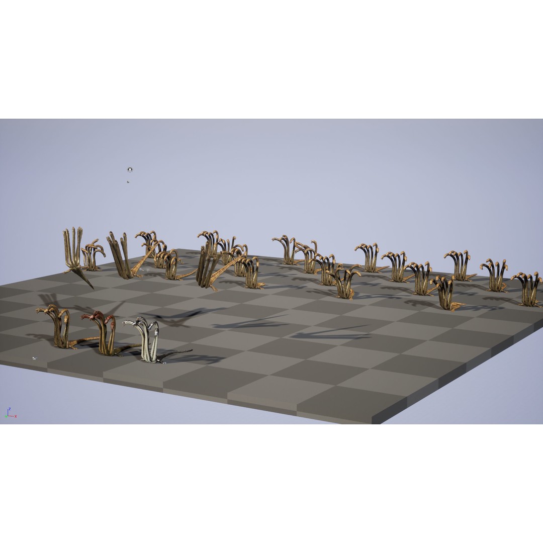 Hydra 3D Model – Low Poly Character with Animations, FBX - View 18