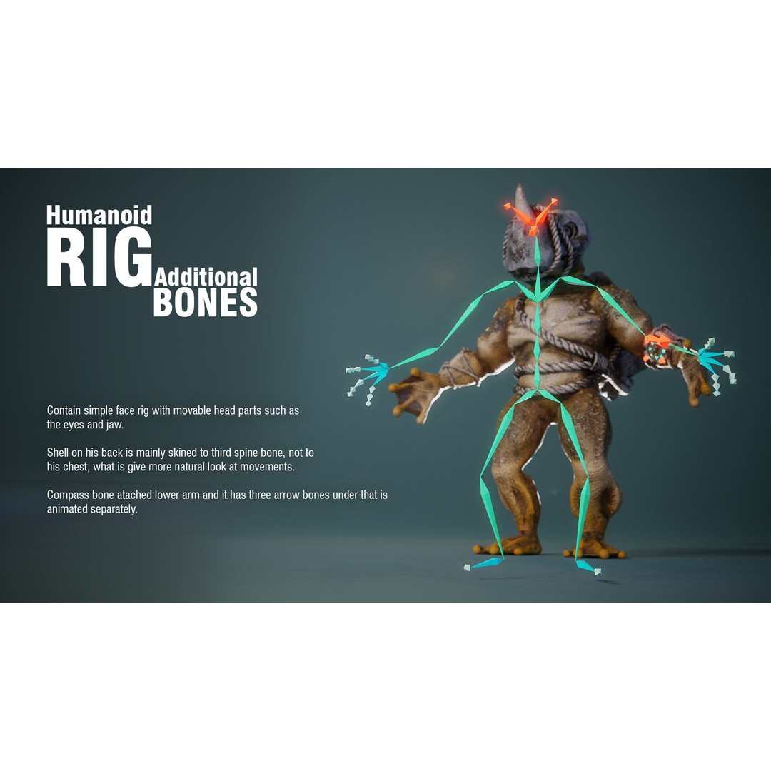 Alien Toads 3D Model – Low Poly Game Ready Characters, FBX - View 11