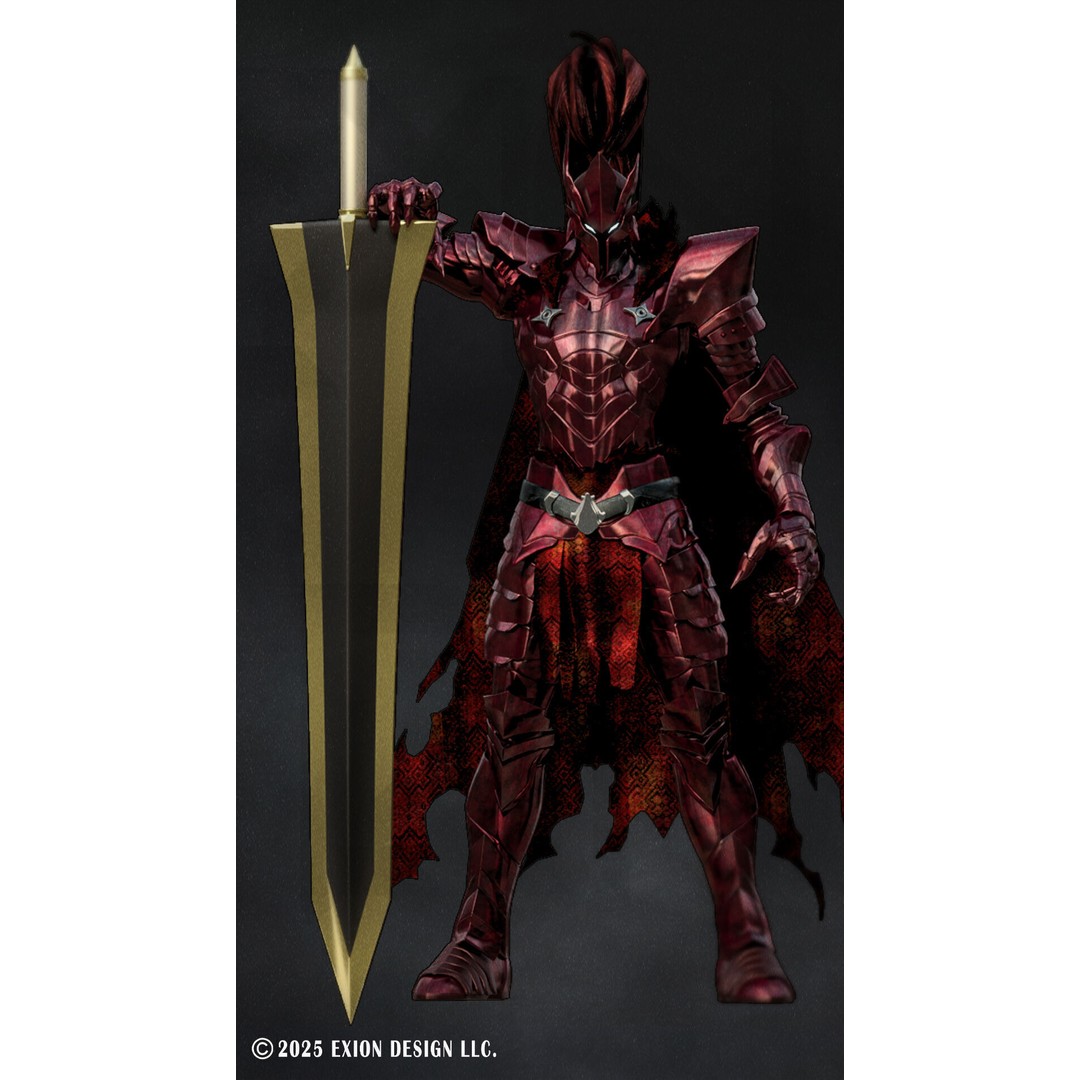 Igris 3D Model – Semi-Rigged Character from Solo Leveling, FBX, Blender - View 10