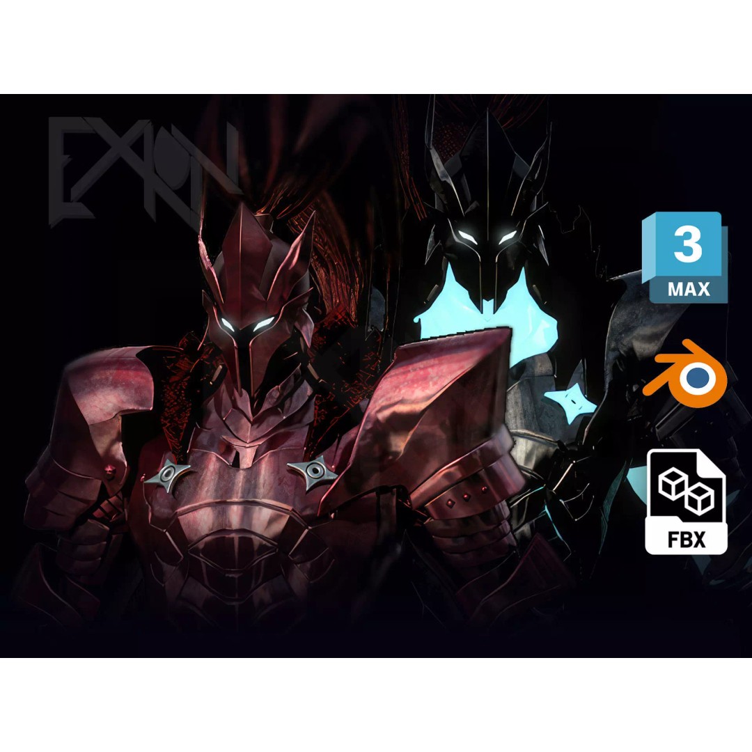 Igris 3D Model – Semi-Rigged Character from Solo Leveling, FBX, Blender - View 2