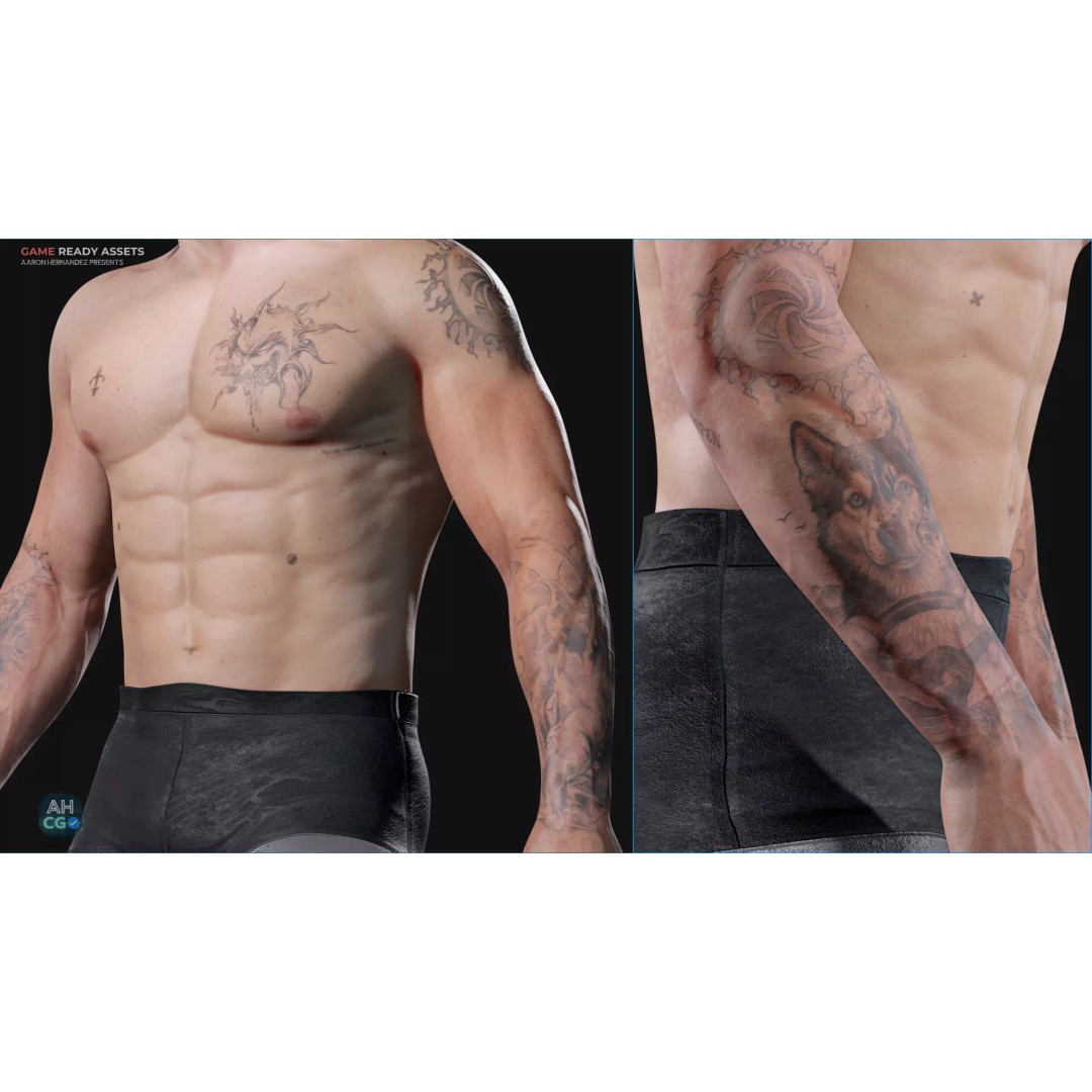 Realistic Military Base Male Character 3D Model – Low Poly Rigged Asset for Games - View 6