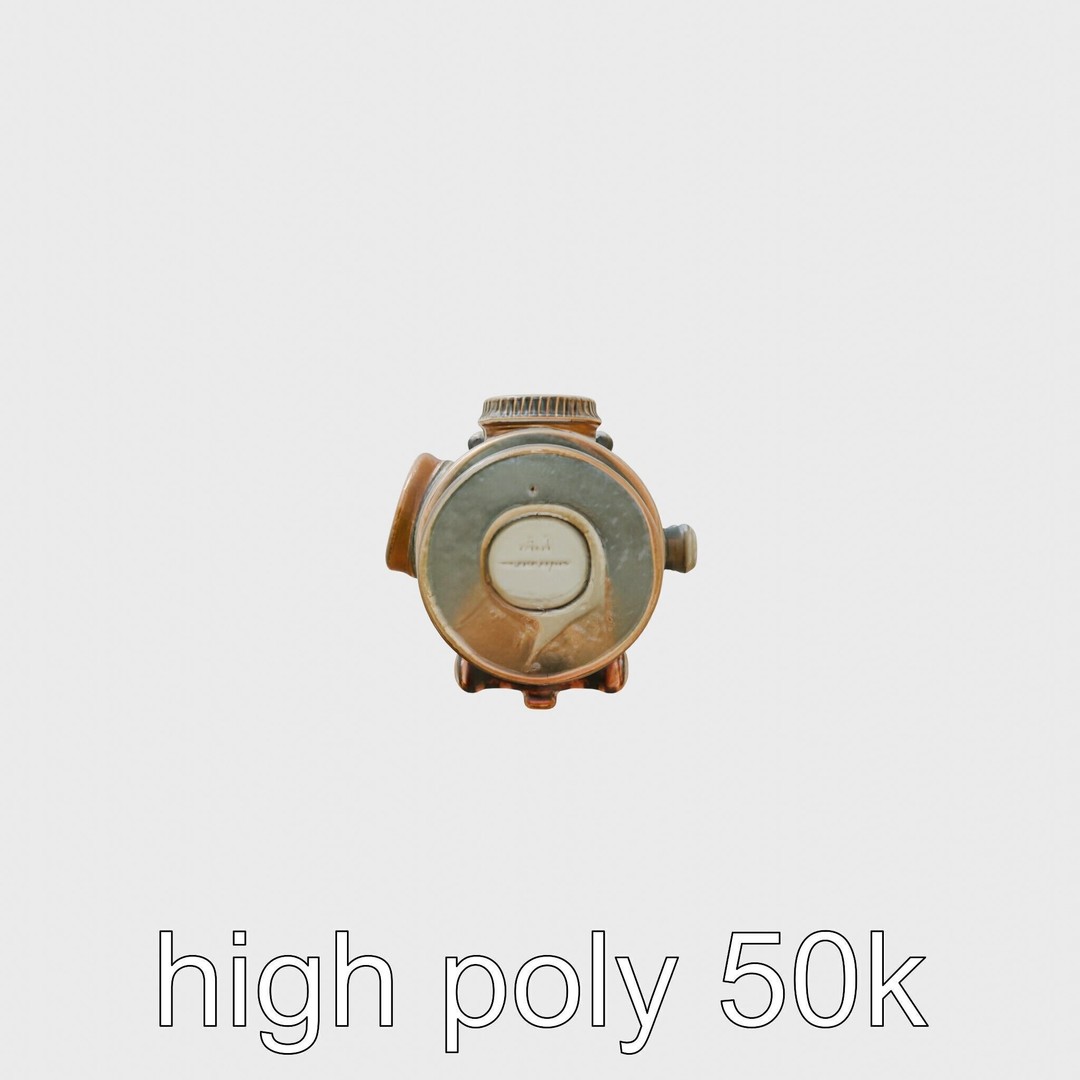 Steampunk Nautical Telescope 3D Model – Low Poly Vintage Asset, FBX - View 14