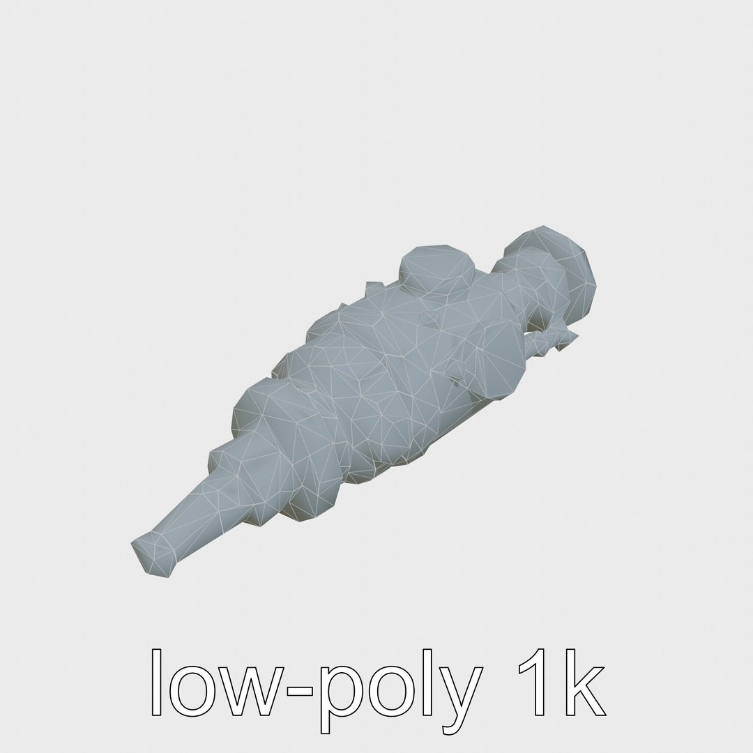 Steampunk Nautical Telescope 3D Model – Low Poly Vintage Asset, FBX - View 23