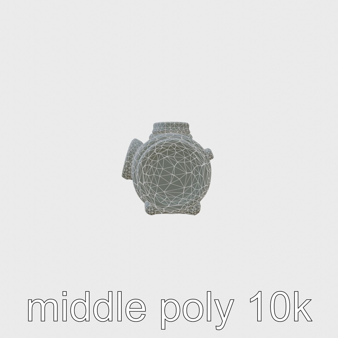 Steampunk Nautical Telescope 3D Model – Low Poly Vintage Asset, FBX - View 8