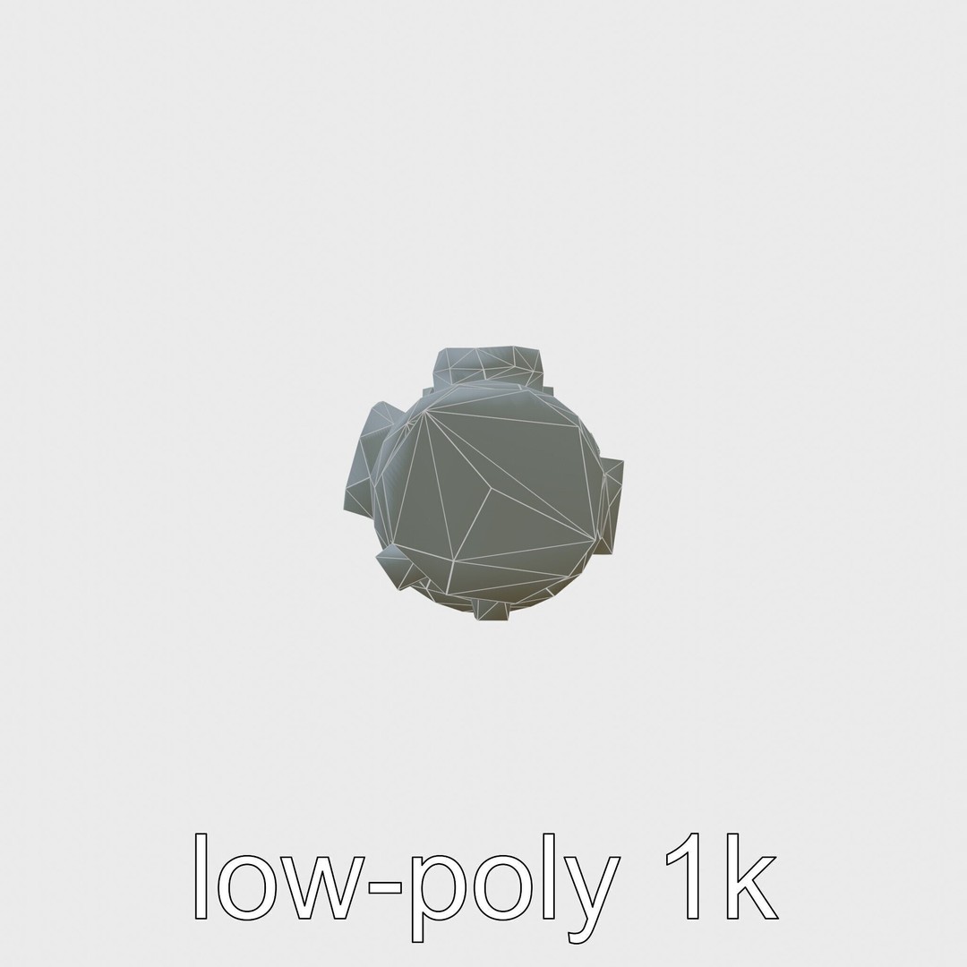 Steampunk Nautical Telescope 3D Model – Low Poly Vintage Asset, FBX - View 9