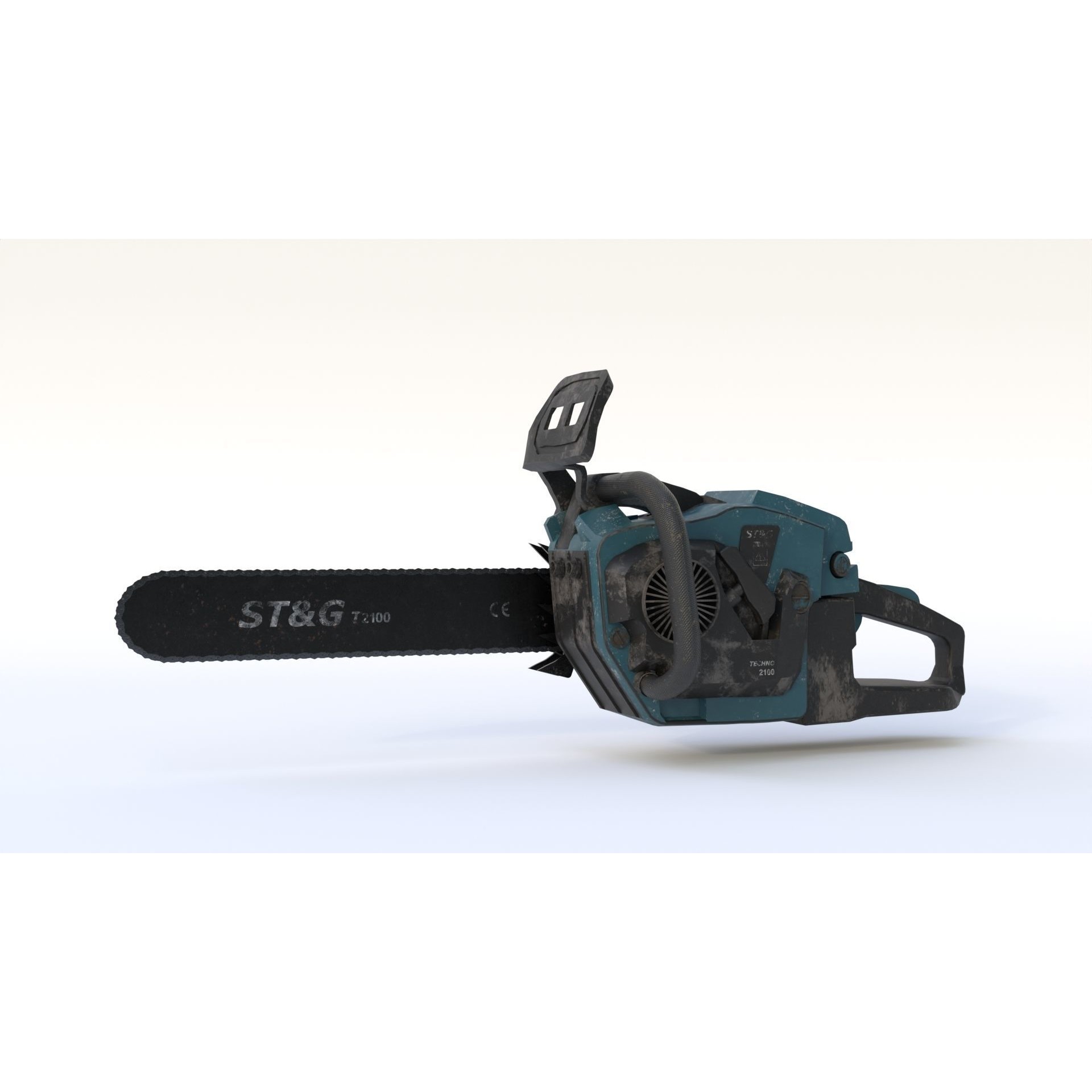 Chainsaw - Low-Poly Game-Ready 3D Model