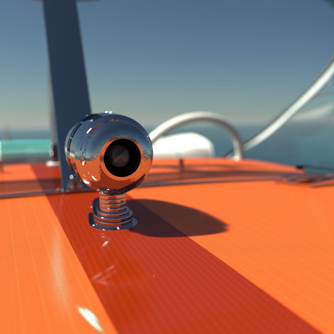 Riva Aquarama 3D Model – Classic Wooden Speedboat, FBX, OBJ - View 16