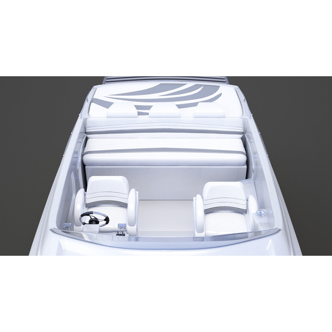 Motor Boat 03 3D Model – Photorealistic Watercraft for Animation, 3ds Max - View 15