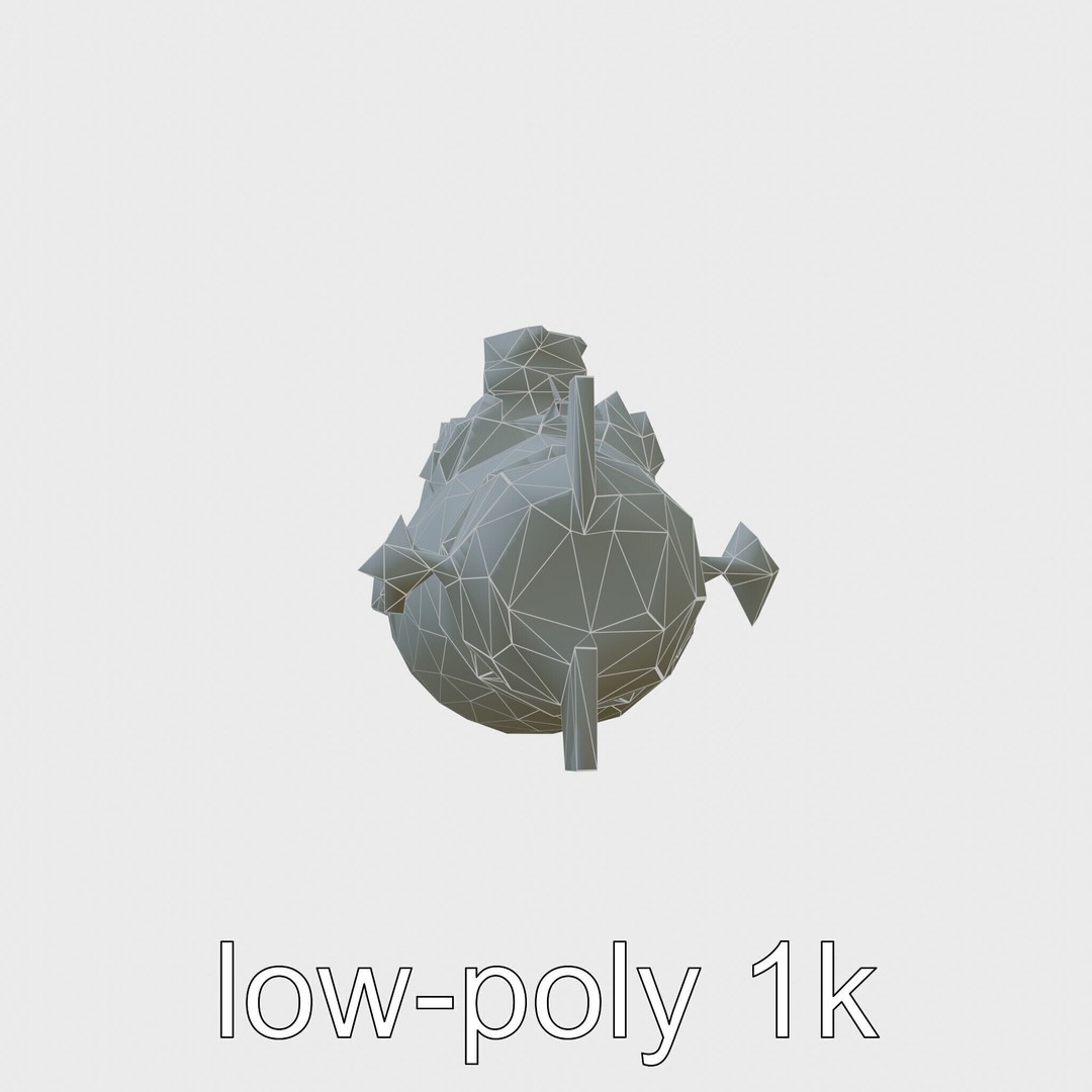 Antique Deep Diver Submarine 3D Model – Low Poly PBR Asset, FBX - View 9