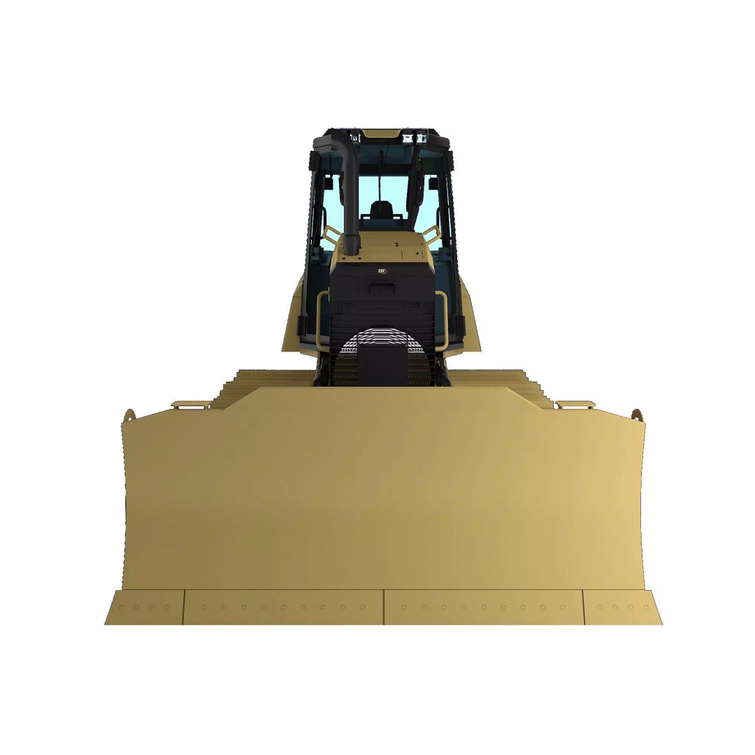 Bulldozer D4 3D Model – Industrial Machinery with PBR Textures, FBX - View 6