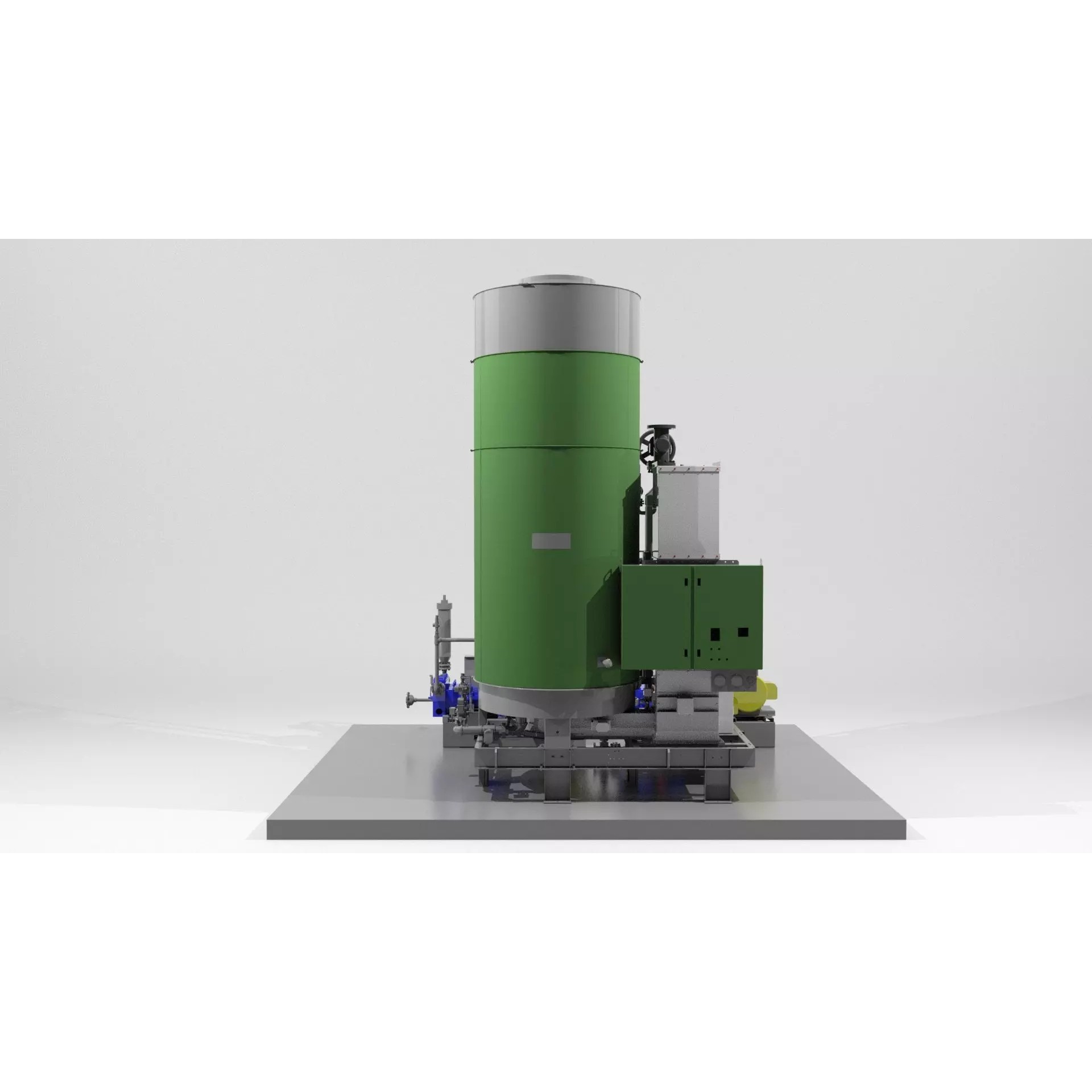 Steam Generator - Game-Ready 3D Model - View 2