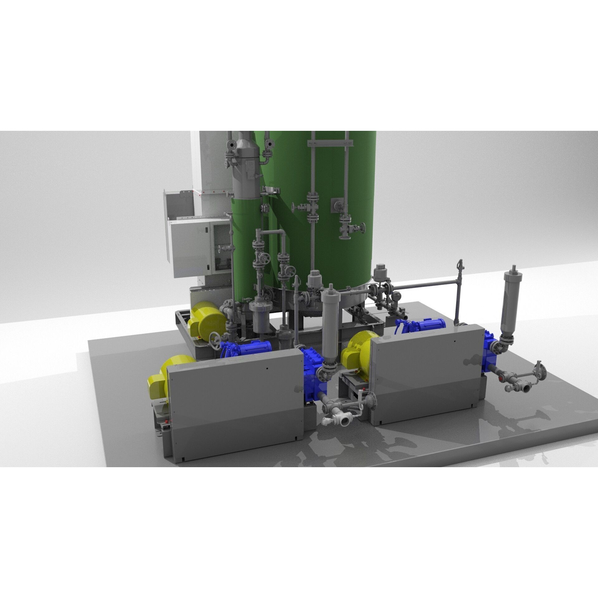 Steam Generator - Game-Ready 3D Model - View 4