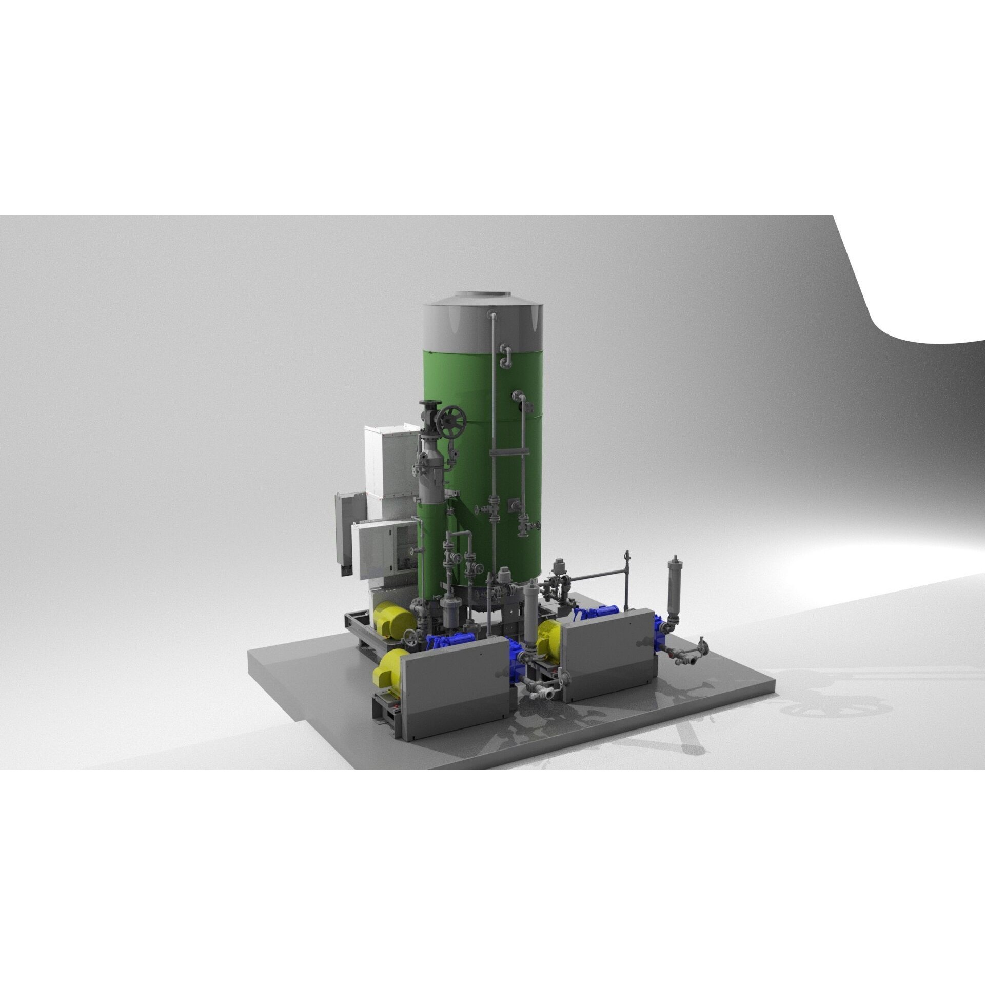 Steam Generator - Game-Ready 3D Model - View 5