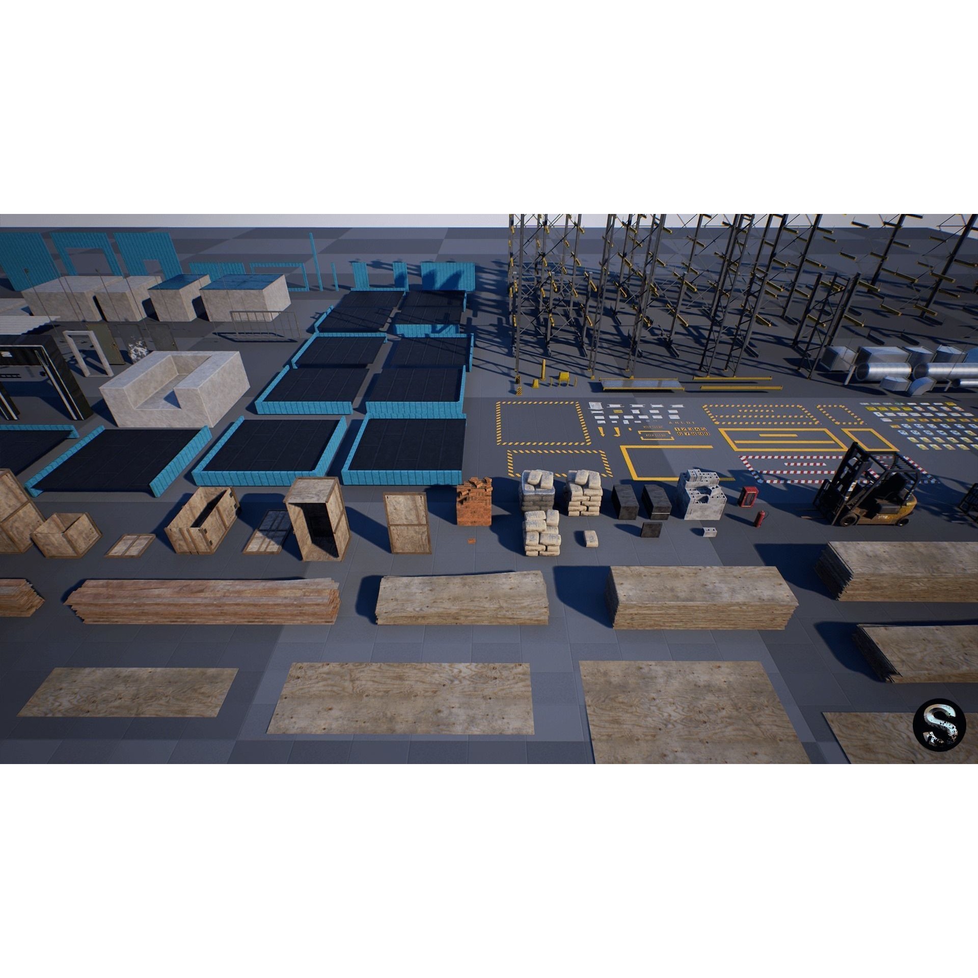 Storage Pack - Low-Poly Game-Ready 3D Model - View 16