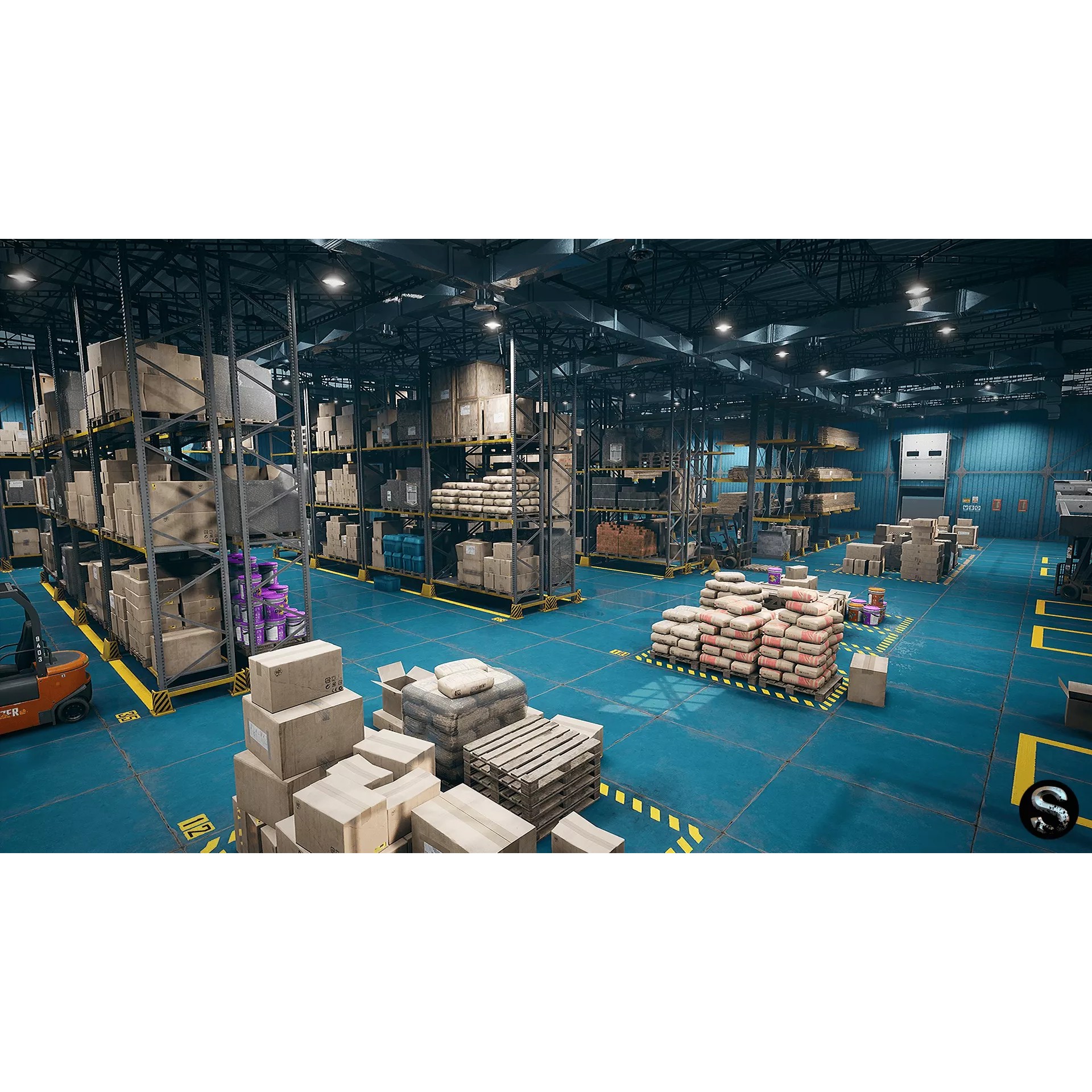 Storage Pack - Low-Poly Game-Ready 3D Model - View 2