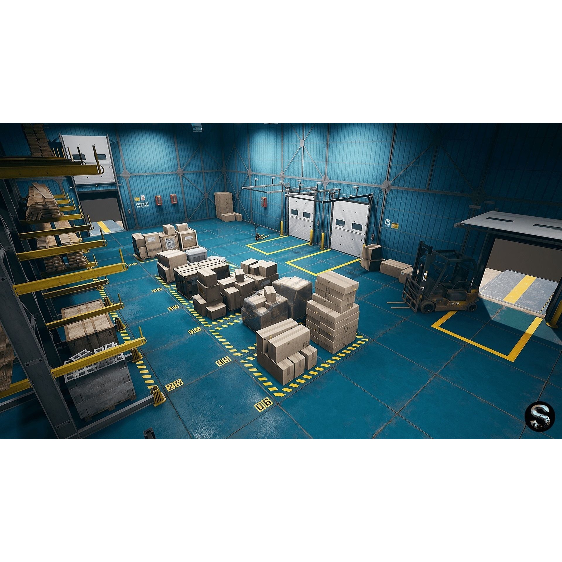 Storage Pack - Low-Poly Game-Ready 3D Model - View 4