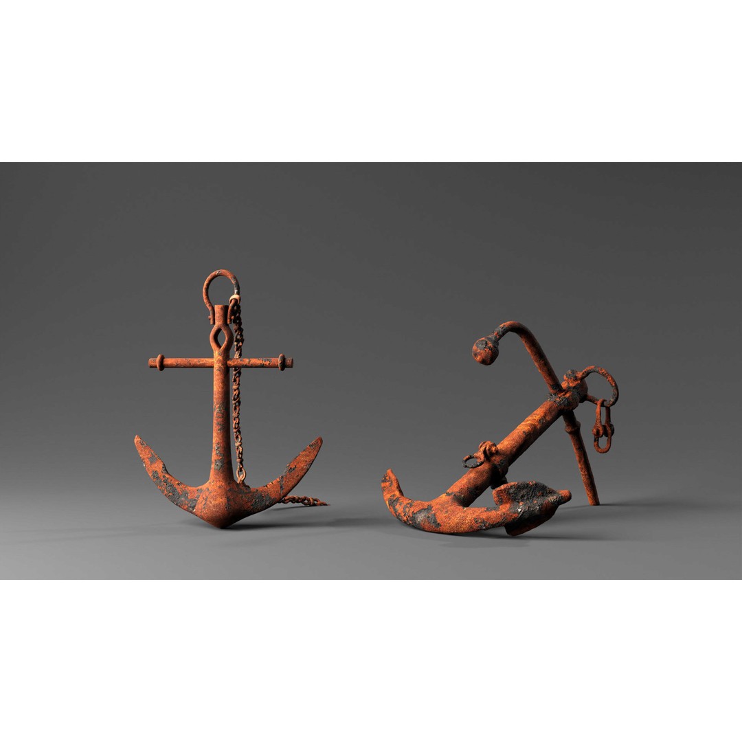 Treasure Of The Sea 3D Model – Pirate Ship & Shipwreck Collection for Blender - View 11