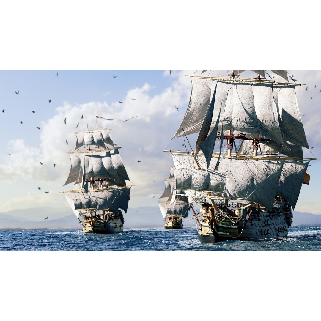Treasure Of The Sea 3D Model – Pirate Ship & Shipwreck Collection for Blender - View 3