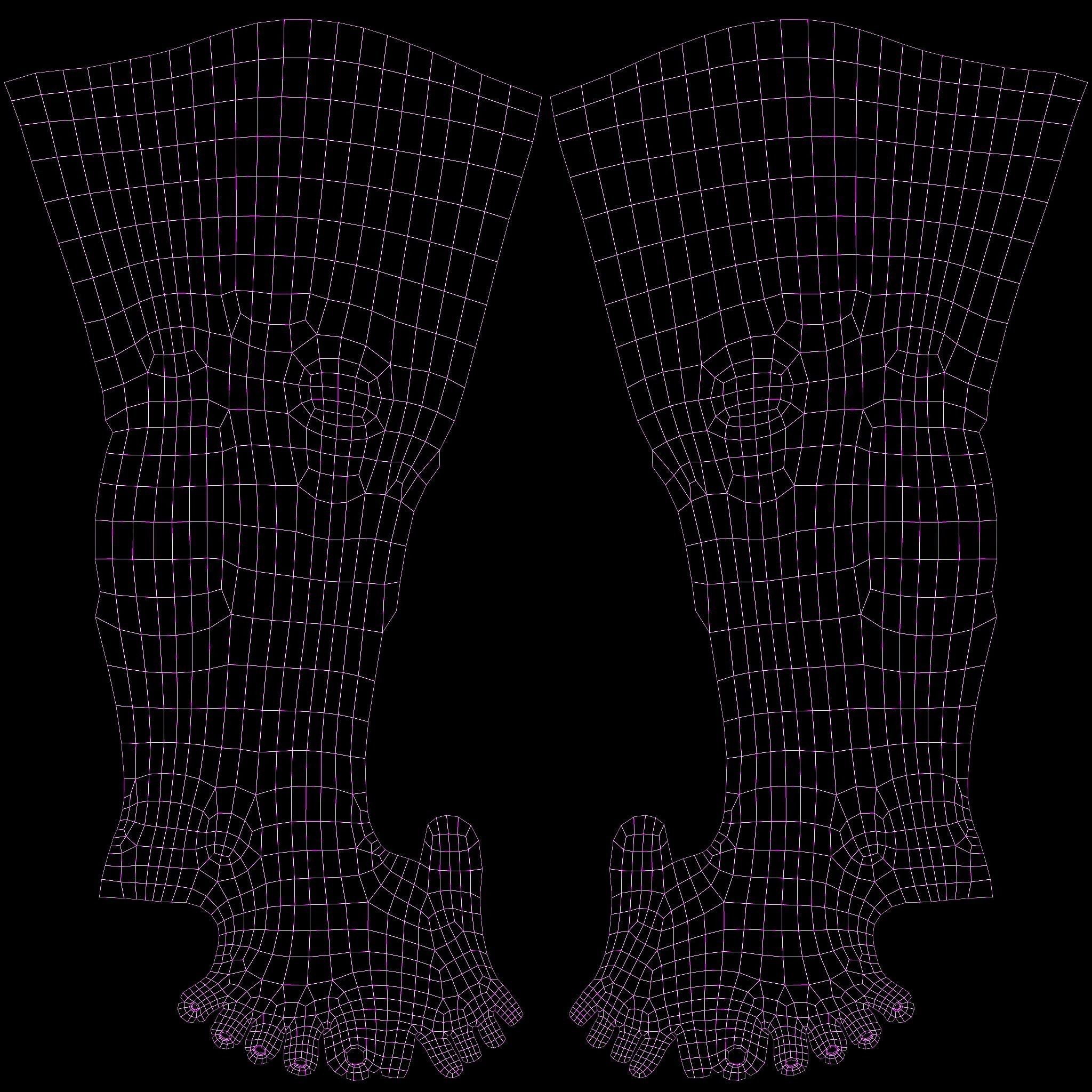 Realistic Man Grey Suit - Low-Poly Game-Ready 3D Model - View 28