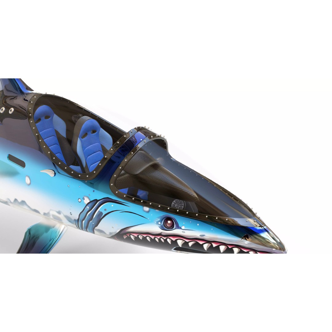 Seabreacher Shark 3D Model – Highly Detailed Game-Ready Asset, FBX - View 4