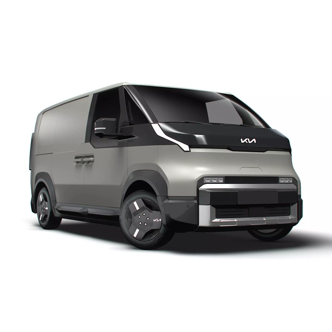 KIA PV5 Cargo Van 3D Model – Realistic L2H1 Design, FBX, PBR - View 2