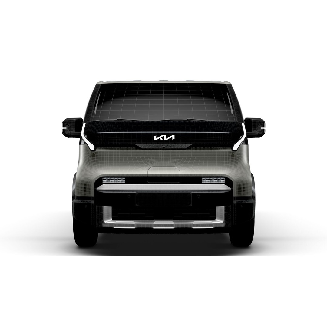 KIA PV5 Cargo Van 3D Model – Realistic L2H1 Design, FBX, PBR - View 22