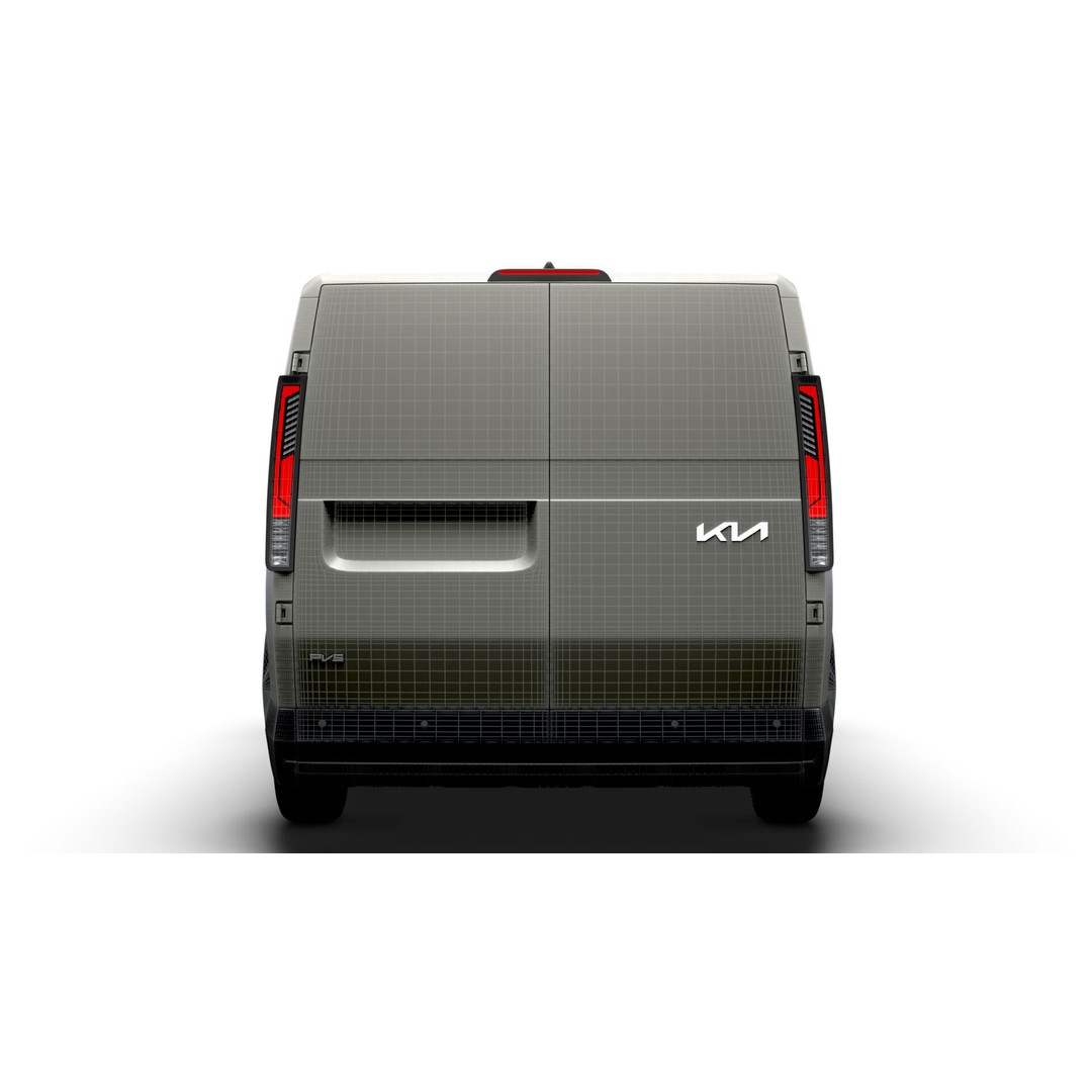 KIA PV5 Cargo Van 3D Model – Realistic L2H1 Design, FBX, PBR - View 26