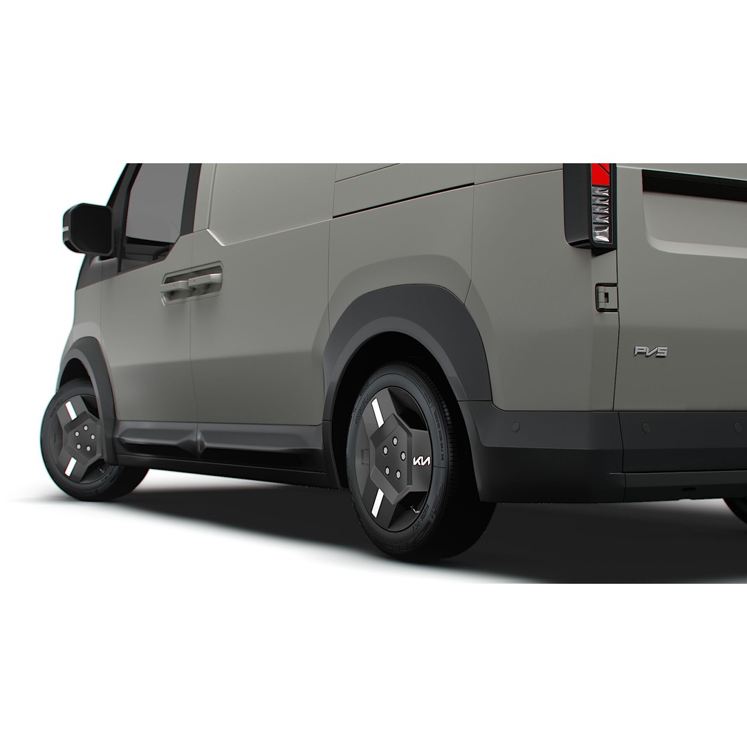KIA PV5 Cargo Van 3D Model – Realistic L2H1 Design, FBX, PBR - View 5