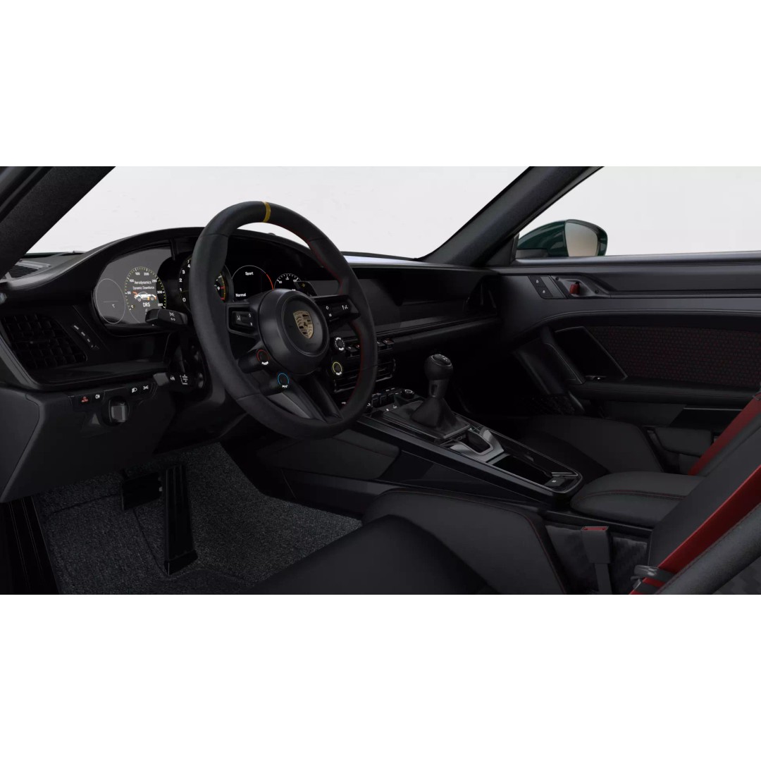 Porsche 911 GT3 RS Manthey Kit 2025 3D Model – High Poly Rigged Asset, FBX/OBJ