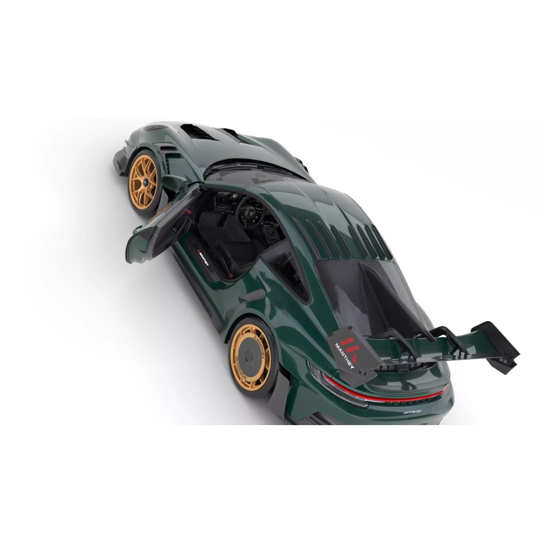 Porsche 911 GT3 RS Manthey Kit 2025 3D Model – High Poly Rigged Asset, FBX/OBJ - View 15