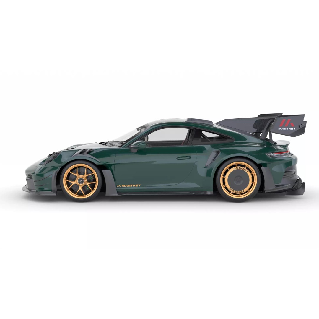 Porsche 911 GT3 RS Manthey Kit 2025 3D Model – High Poly Rigged Asset, FBX/OBJ - View 4