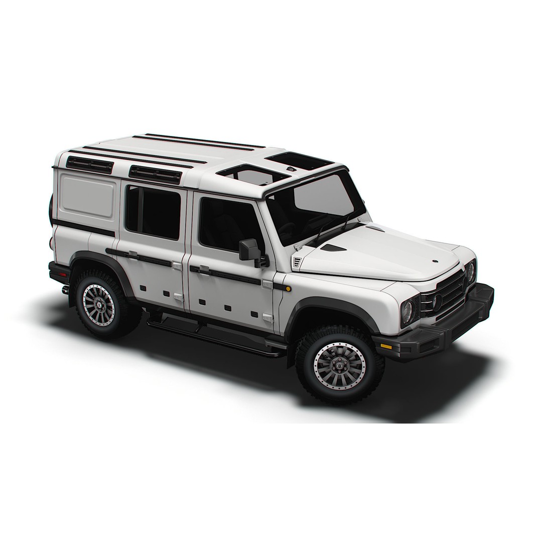 Ineos Grenadier Commercial 2024 3D Model – High Poly SUV, FBX, PBR Textures - View 10