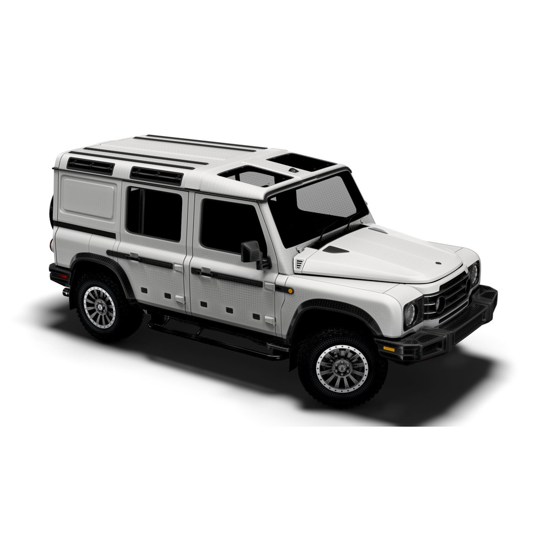 Ineos Grenadier Commercial 2024 3D Model – High Poly SUV, FBX, PBR Textures - View 21