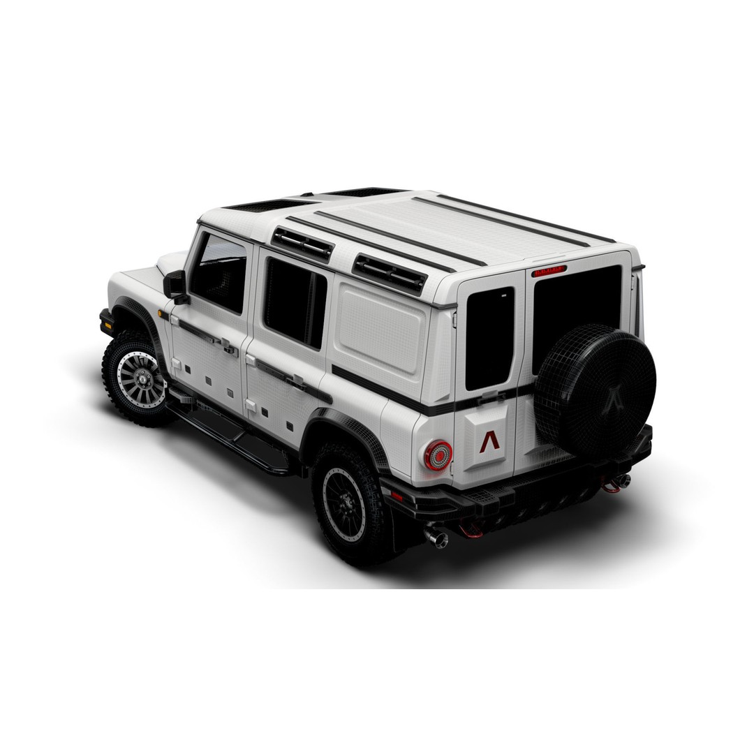 Ineos Grenadier Commercial 2024 3D Model – High Poly SUV, FBX, PBR Textures - View 22