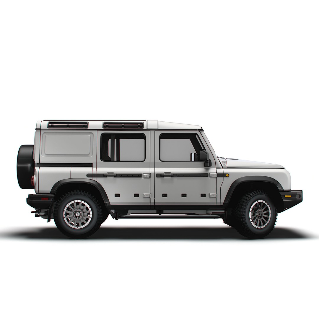 Ineos Grenadier Commercial 2024 3D Model – High Poly SUV, FBX, PBR Textures - View 4