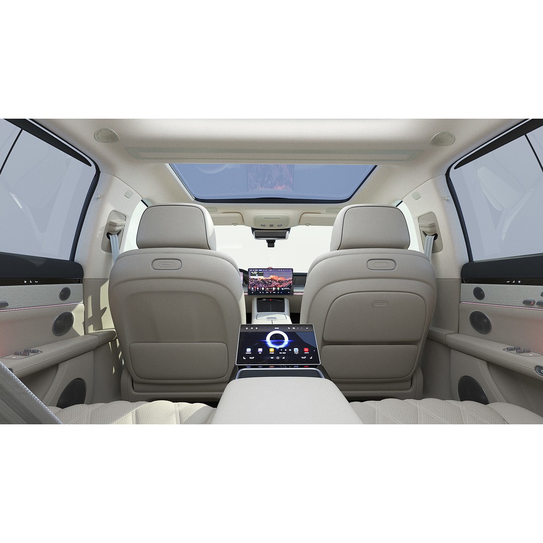 2024 Huawei HIMA STELATO S9 3D Model – Rigged Sedan with Interior, FBX - View 15