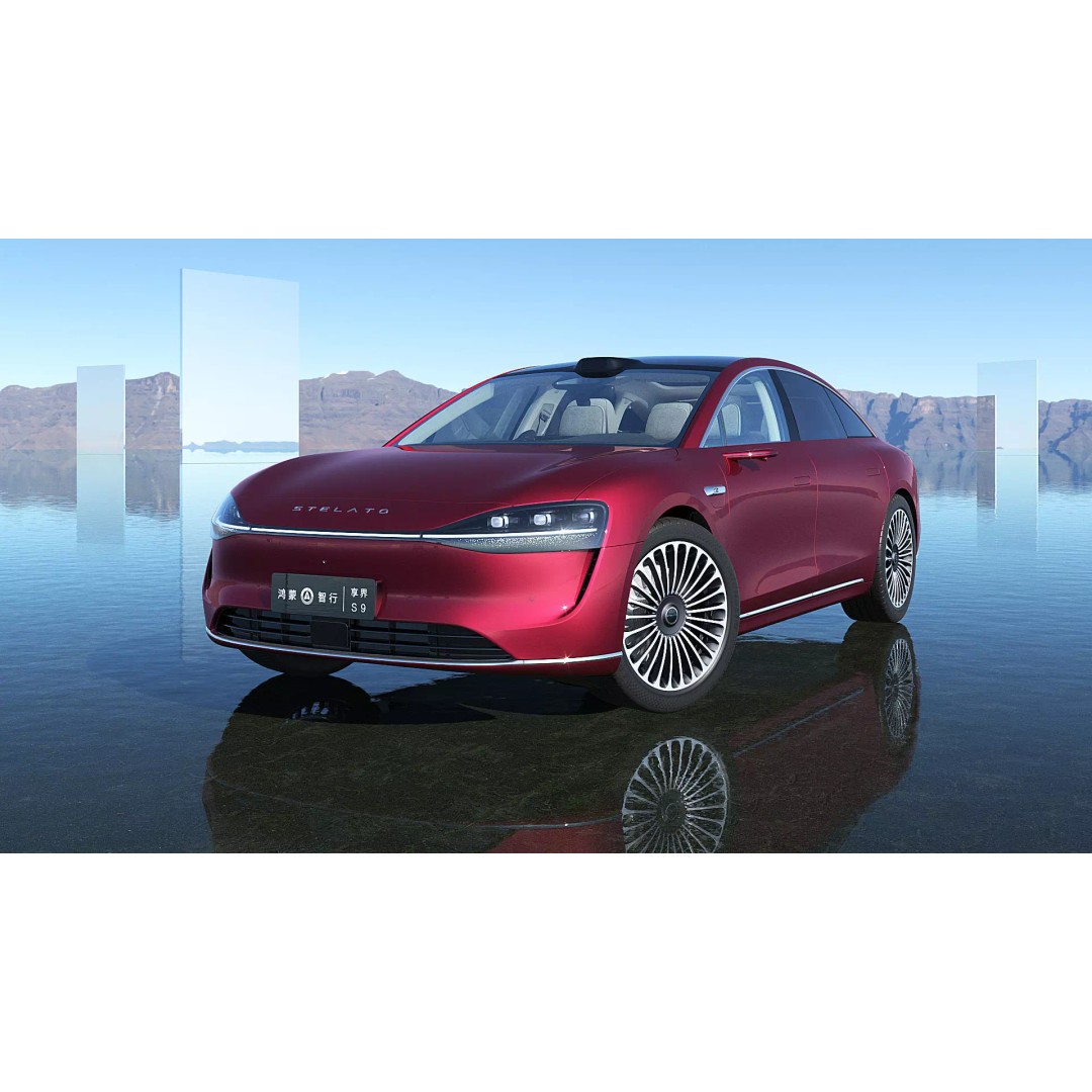 2024 Huawei HIMA STELATO S9 3D Model – Rigged Sedan with Interior, FBX - View 2