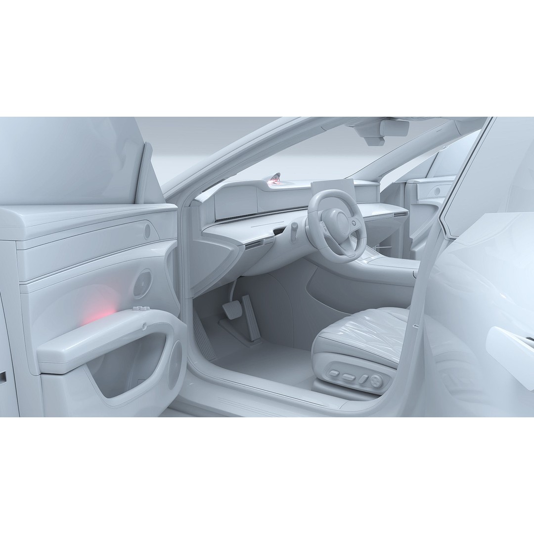 2024 Huawei HIMA STELATO S9 3D Model – Rigged Sedan with Interior, FBX - View 33